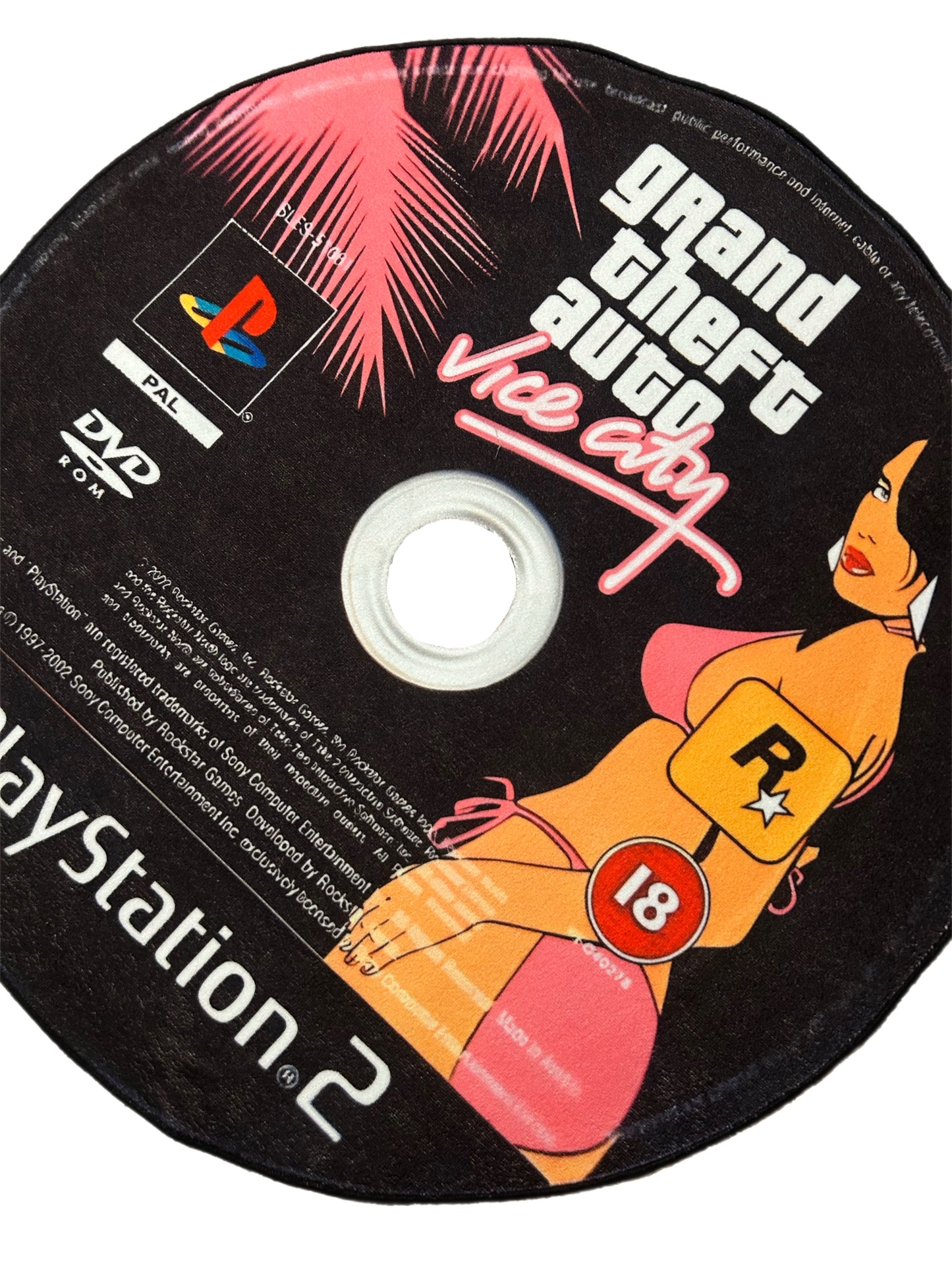 Vice City CD Rug